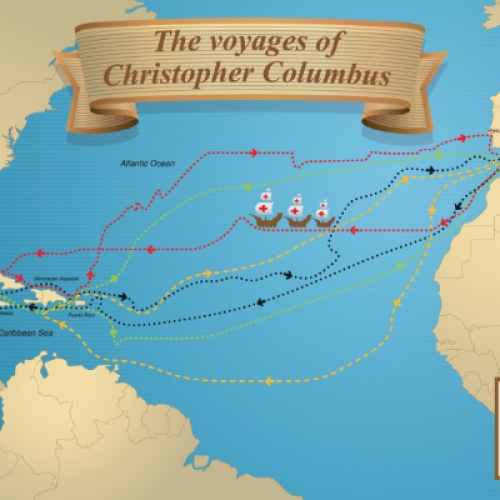 Voyages to the new world. The Deep Expeditions Of Christopher Columbus. 