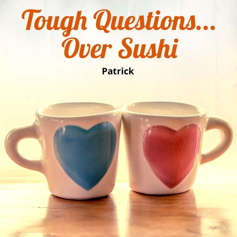 Cover for Tough Questions... Over Sushi