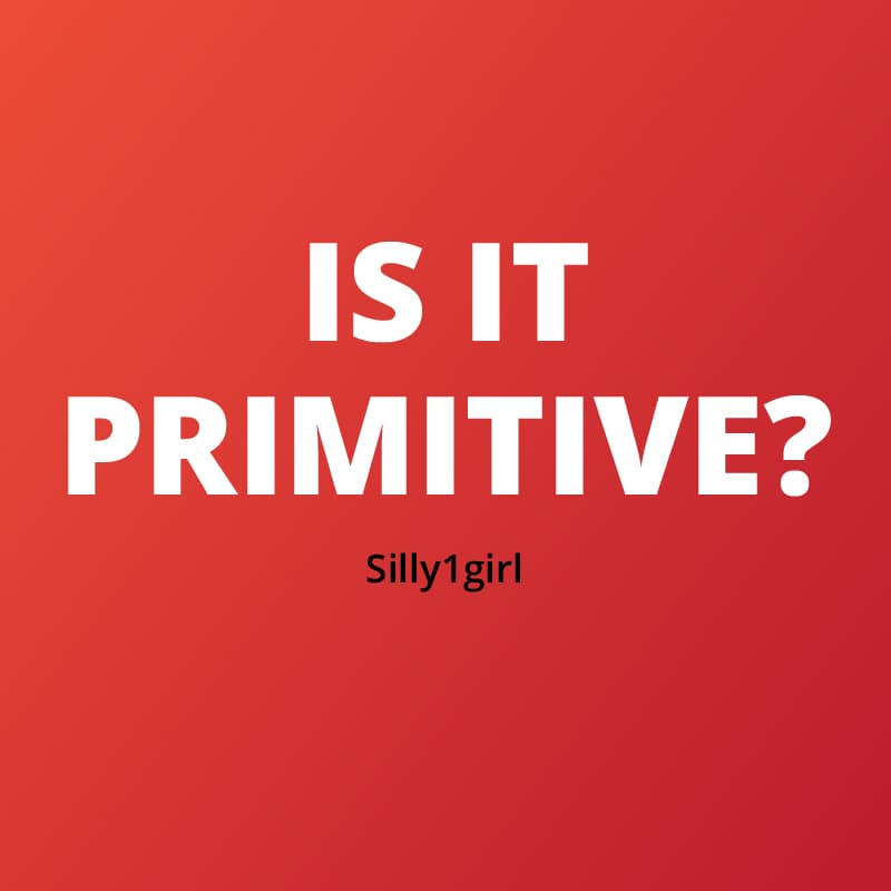 Cover for Is It Primitive?
