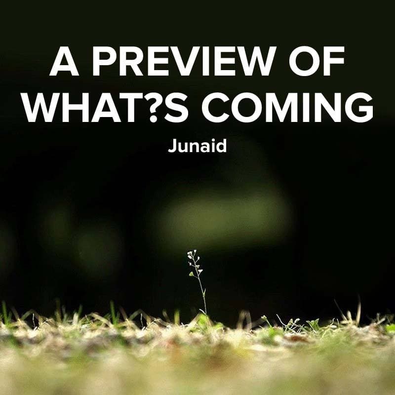Cover for A Preview of What’s Coming