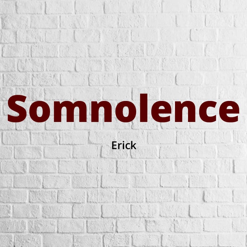 Cover for Somnolence