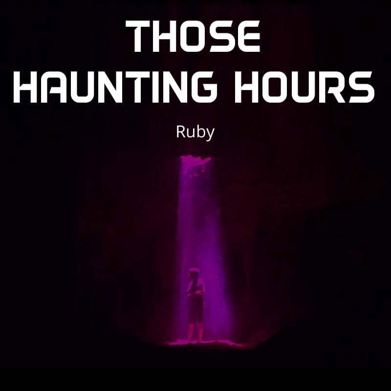 Cover for THOSE HAUNTING HOURS