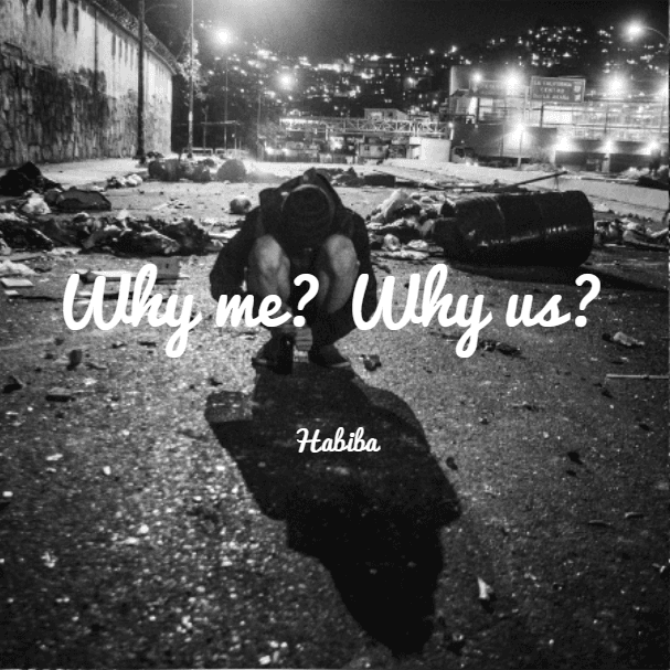 Cover for Why Me? Why Us?