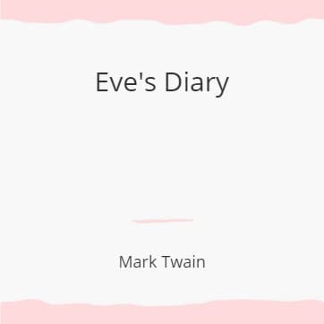 Cover for Eve's Diary