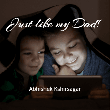 Cover for Just like my dad!