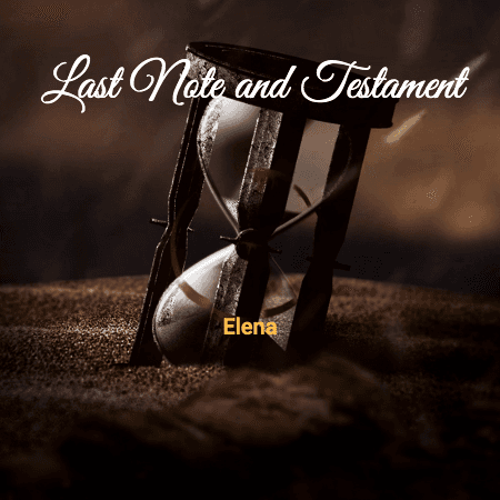 Cover for Last Note and Testament