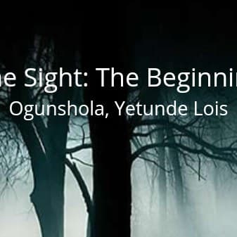 Cover for The Sight: The Beginning
