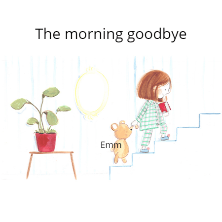 The morning goodbye