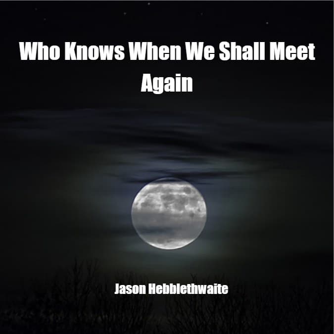 Cover for Who Knows When We Shall Meet Again
