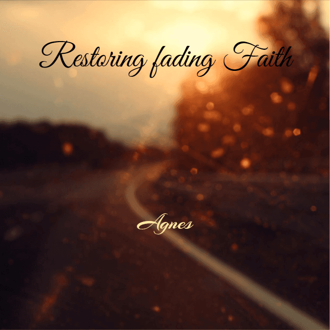 Cover for Restoring fading Faith