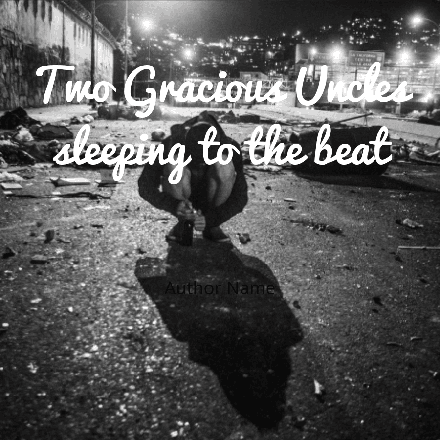 Cover for Two Gracious Uncles sleeping to the beat