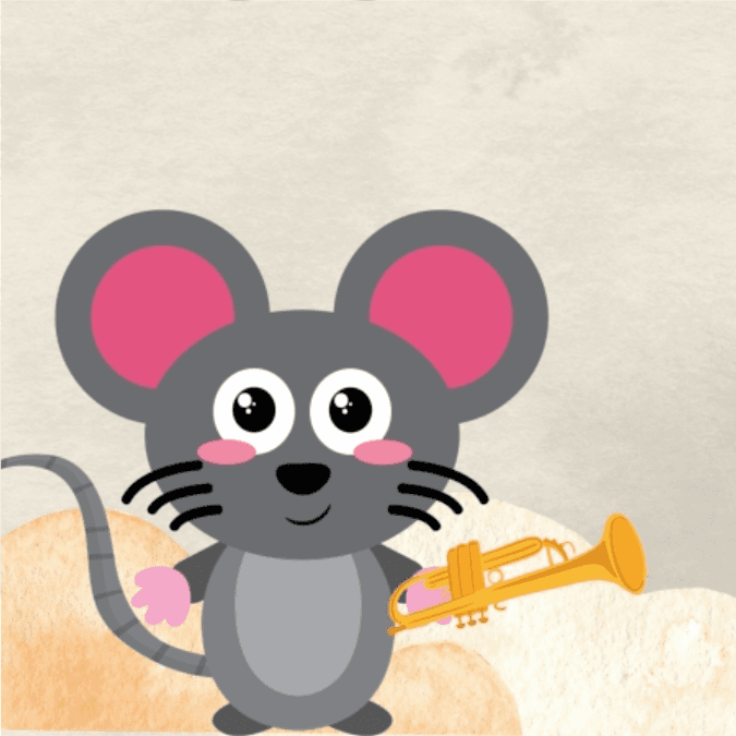 Cover for A Mouse With a Trumpet