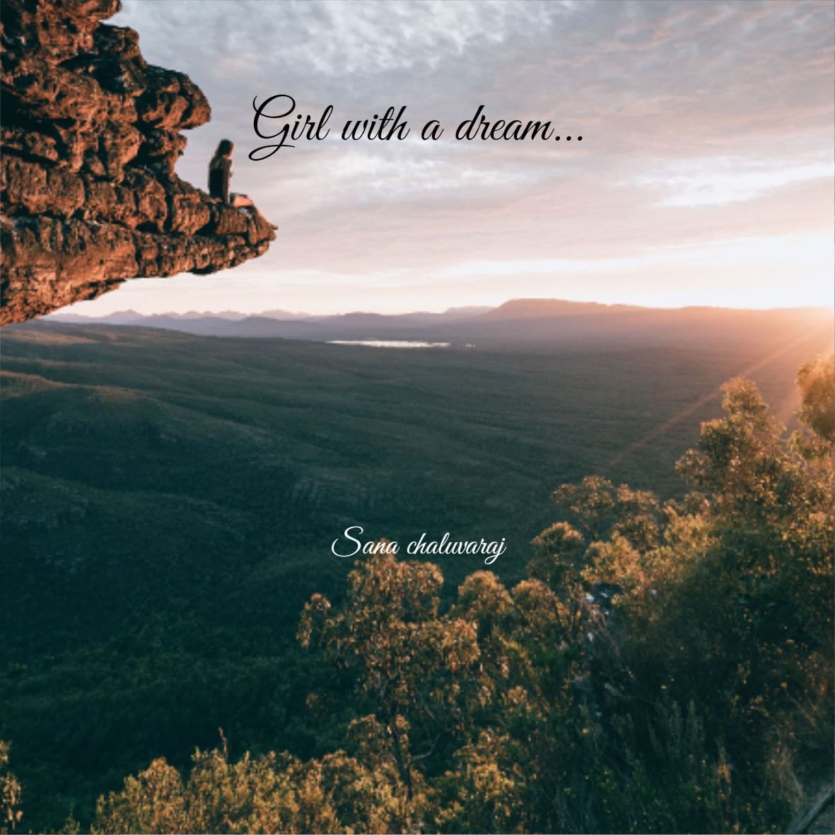 Cover for Girl with dreams....