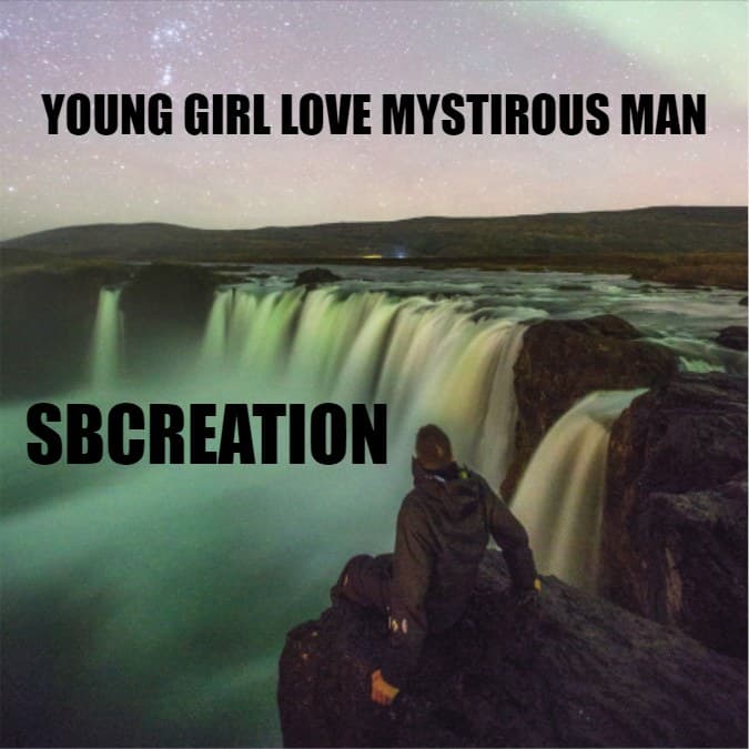 Cover for young girl love mysterious man