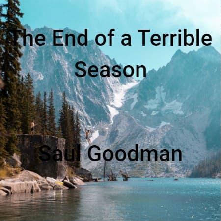 Cover for The End of a Terrible Season