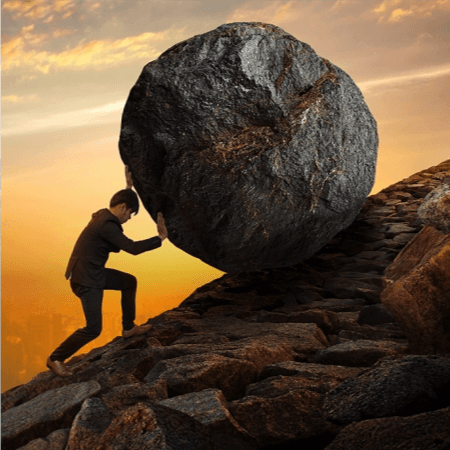 Cover for Earning a good name, fame or 'this is the right person' by working hard.