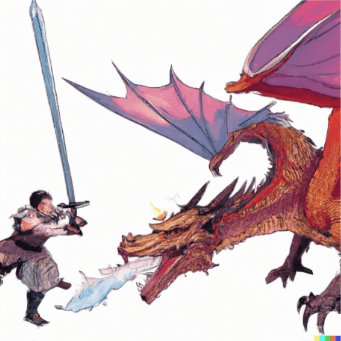 Cover for JACK AND THE DRAGON