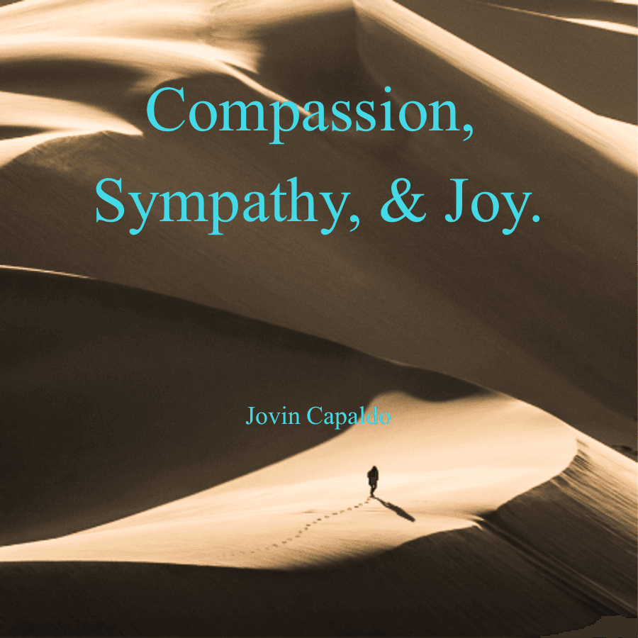 Cover for Compassion, Sympathy, and Joy.