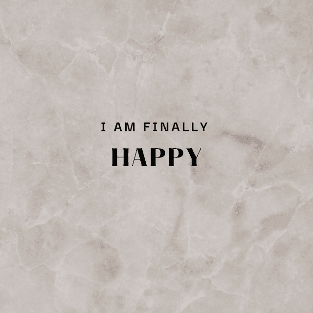 Cover of I am finally happy