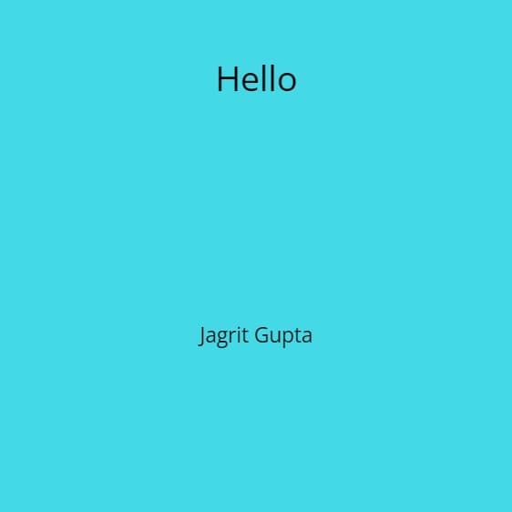 Cover for Hello