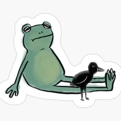 The Wise Crow and Clever Frog: Guardians of the Golden Crown"