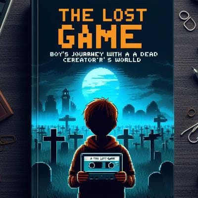 Cover for Lost Game -Boy Journey into death creator world.