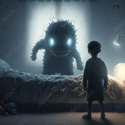 The devil and little boy