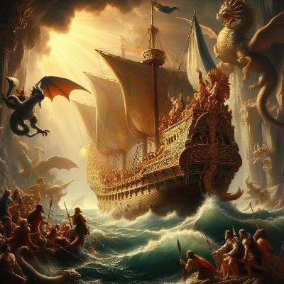 Cover for The Quest for the Golden Fleece