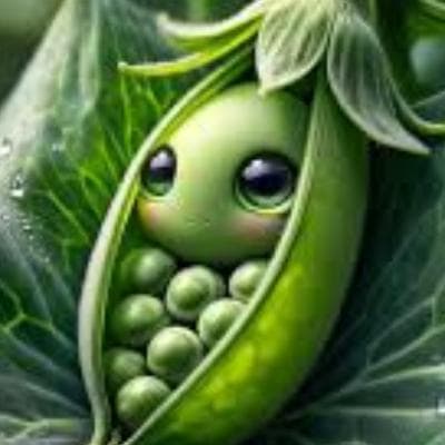 Cover for A MAGICAL GREEN PEAS
