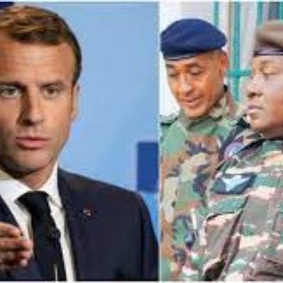Cover for Breaking ???? France must pay in cash  - General Tiani.