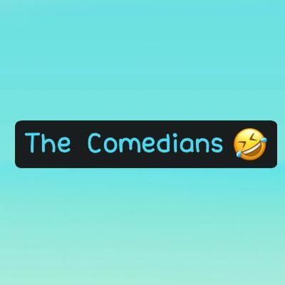 Cover for The comedians