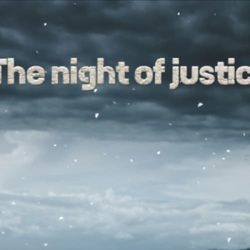 Cover for The night of justice