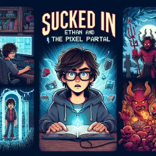Cover for Sucked In: Ethan and the Pixel Portal