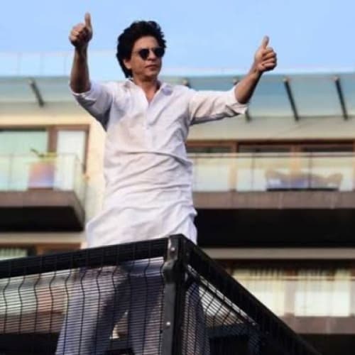 Cover for "From Dreams to Stardom: The Life and Legacy of Shah Rukh Khan"