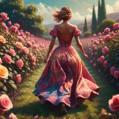 Cover for THE ROSE GARDEN