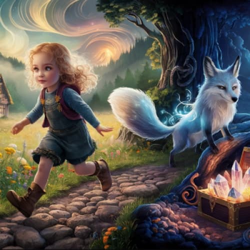 Cover for Luna and the Enchanted Book: A Journey of Magic and Friendship