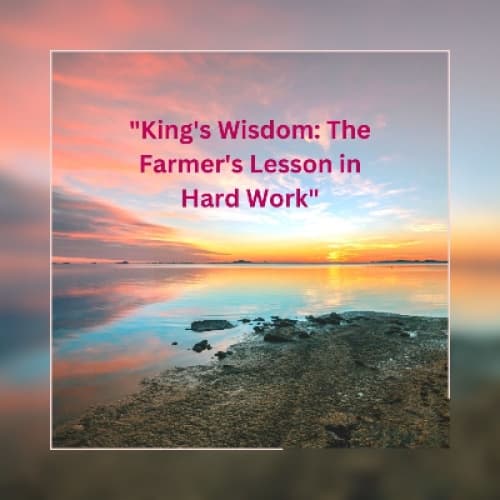 Cover for "King's Wisdom: The Farmer's Lesson in Hard Work"