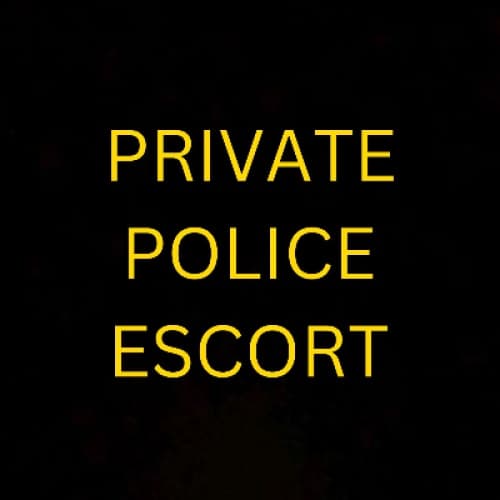 Cover for Private Police Escort