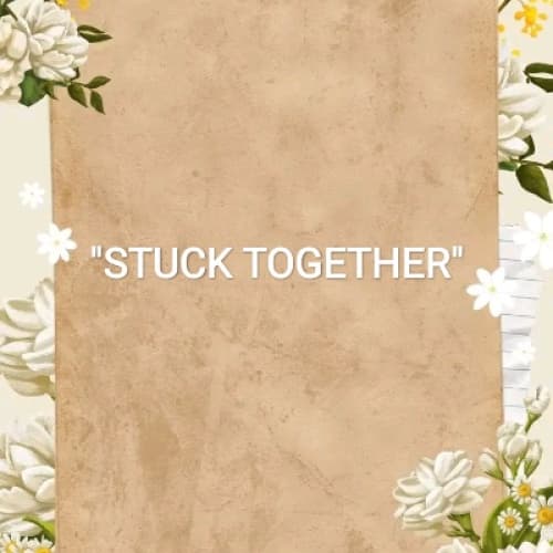 Cover for "STUCK TOGETHER"