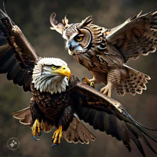 Cover for Comparing Wisdom: The Owl Versus the Eagle