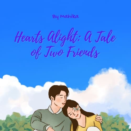 Cover for Hearts Alight: A Tale of Two Friends