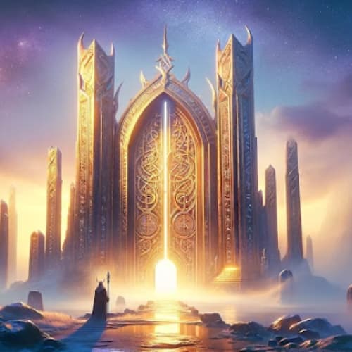 Cover for Lord Blackthorn : The gates of Elskanhalla [564 words]
