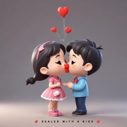 Cover for SEALED WITH A KISS