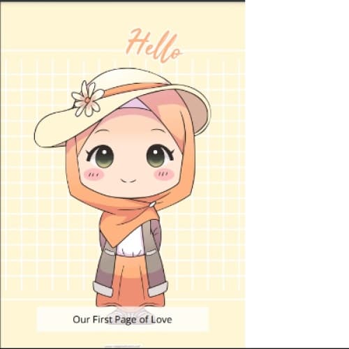 Our First Page of Love