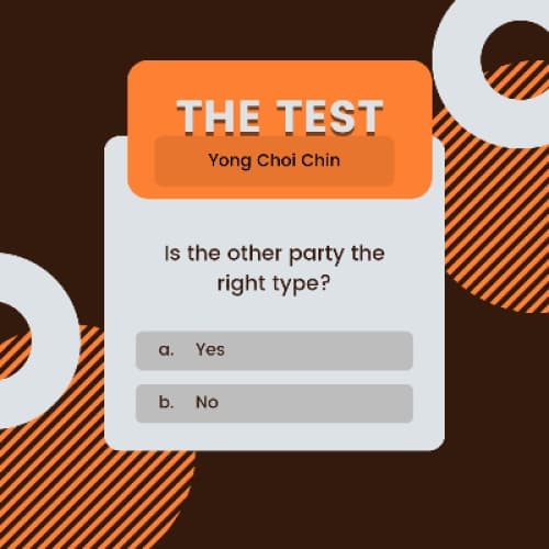 Cover for The test