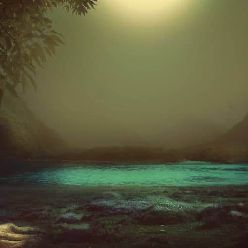 Cover for Mysterious Lake