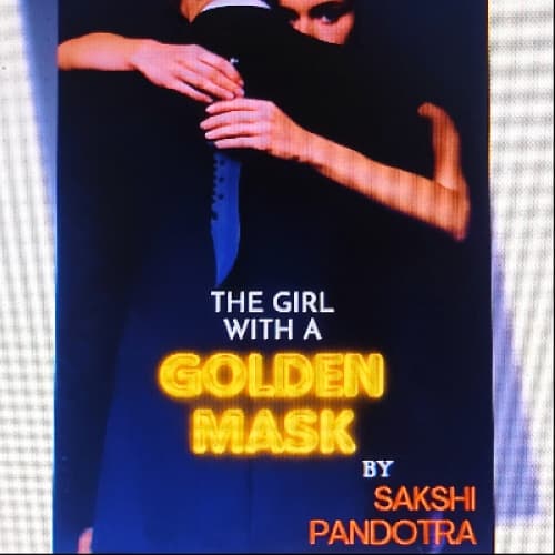 Cover for THE GIRL WITH GOLDEN MASK!