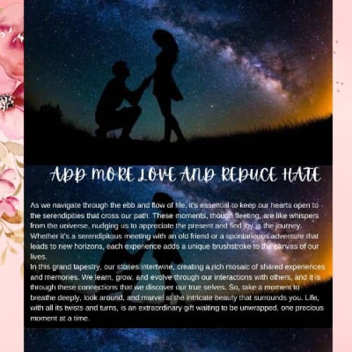 Cover for ADD MORE LOVE AND REDUCE HATE