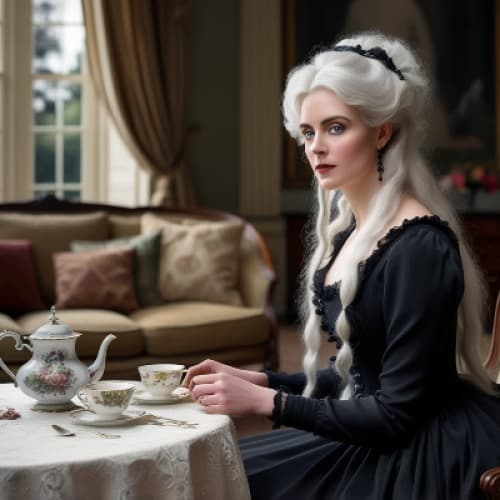 Cover for Witches Tea - A Tale of Love and Necromancy