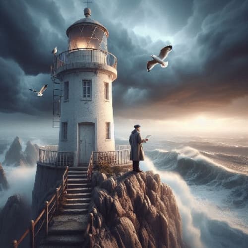 Cover for The Lighthouse Keeper's Love